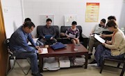 附属单位党总支委员、校医院副院长 胡强讲专题党课