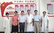 党委副书记黄士安走访慰问抗疫一线党员代表